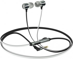 Проводная гарнитура InterStep BW Metal Black white