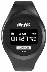 Умные часы Hiper EasyGuard Hiper EG-01BLK