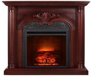 Электрокамин RealFlame California April с очагом Lеeds 23SD