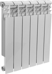 Биметаллический  радиатор Rommer Profi BI500-80-150 6 секций