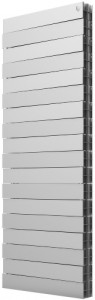 Биметаллический  радиатор Royal Thermo PianoForte Tower Silver Satin 18 секций