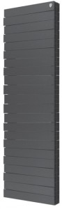 Биметаллический  радиатор Royal Thermo PianoForte Tower Silver Satin 22 секции