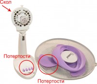 Настольный вентилятор Scoole  SC CL EF5D дефект