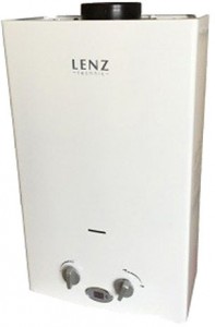 Проточный водонагреватель Lenz Technic 10L White