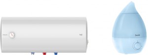 Накопительный водонагреватель Timberk SWH RS2 80 H + Scoole SC HR UL 01 Blue