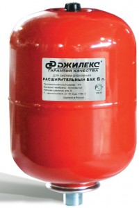 Расширительный бак Джилекс 7807 6л цилиндрический с фланцем