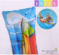 Надувной матрас Intex Делюкс 58715NP Blue red