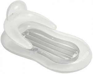 Кресло надувное Intex 155x97 Silver 58857
