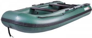 Моторно-гребная надувная лодка Yukona 330TSE (F) Green