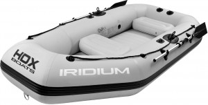 Моторно-гребная надувная лодка HDX Iridium  300 AM Gray