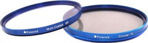 Светофильтр Polaroid MC UV+CPL 52мм Blue