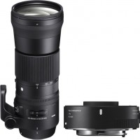 Объектив Sigma AF 150-600mm f5-6.3 DG OS HSM|C Canon + телеконвертер TC-1401