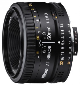 Объектив Nikon AF 50mm f/1.8 D Nikkor