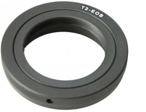 Переходное кольцо Falcon Eyes T2 на Canon EOS
