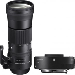 Объектив Sigma AF 150-600mm f5-6.3 DG OS HSM|C Nicon + телеконвертер TC-1401