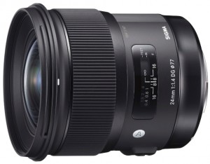 Объектив Sigma AF 24mm f1/4 DG HSM Art Nikon