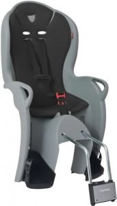 Детское велокресло Hamax 551046 Kiss Grey black