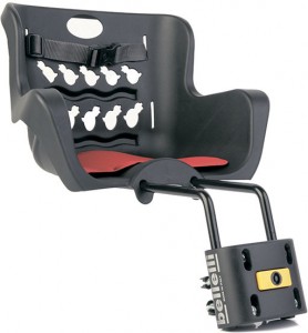 Детское велокресло Bellelli Pulcino B-Fix Black