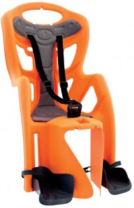 Детское велокресло Bellelli Pepe Clamp Orange