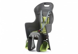 Детское велокресло Polisport Boodie CFS Grey green