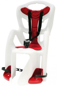 Детское велокресло Bellelli Pepe Clamp White
