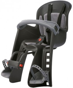Детское велокресло Polisport Bilby JR Black grey