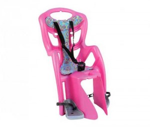 Детское велокресло Bellelli Pepe Clamp Pink