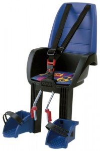 Детское велокресло Hamax Discovery 101 Black blue
