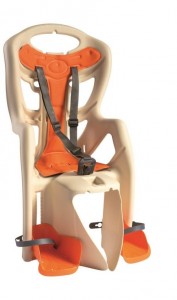 Детское велокресло Bellelli Pepe Clamp Beige