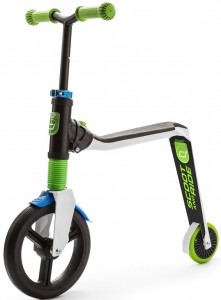 Беговел Scoot and ride Highway Freak White green