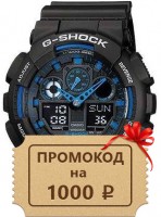 Мужские часы Casio GA-100-1A2