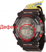 Мужские часы Q and Q M136-001 дефект