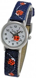 Детские часы Тик-так Н114-4 Синие божьи коровки