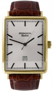Мужские часы Romanson DL5163SMG(WH)