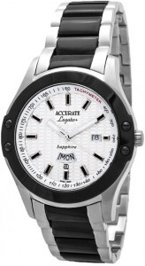 Мужские часы Accurate AMQ1841BK-white
