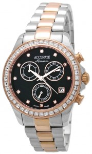 Женские часы Accurate ALQ1902RGT-black