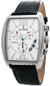 Мужские часы Accurate AMQ1699L White