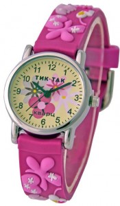 Детские часы Тик-так Н101-2 Цветы