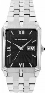 Мужские часы Romanson TM 8154C XW(BK)