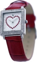 Женские часы Romanson HL7205QLW(WH)RED