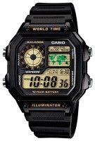 Мужские часы Casio AE-1200WH-1B