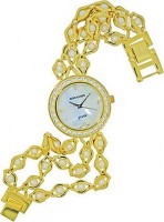 Женские часы Romanson Giselle RM7696QLG(WH)