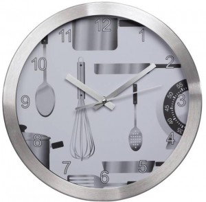 Настенные часы Hama AG-300 Silver