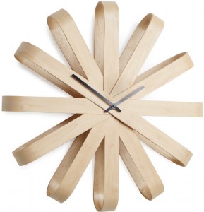 Настенные часы Umbra Ribbon 118071-390 Beige
