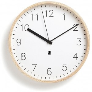 Настенные часы Umbra Rimwood 118140-668 White