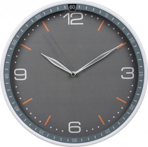 Настенные часы Бюрократ WallC-R06P Gray