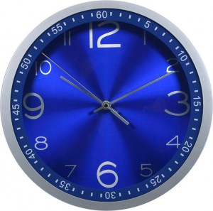 Настенные часы Бюрократ WallC-R05P Blue