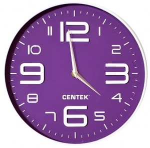 Настенные часы Centek CT-7101 Violet