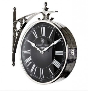 Настенные часы Eichholtz Regent Street L Chrome 104985