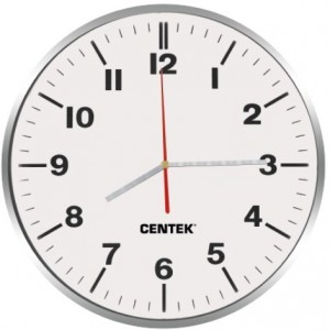Настенные часы Centek CT-7100 White